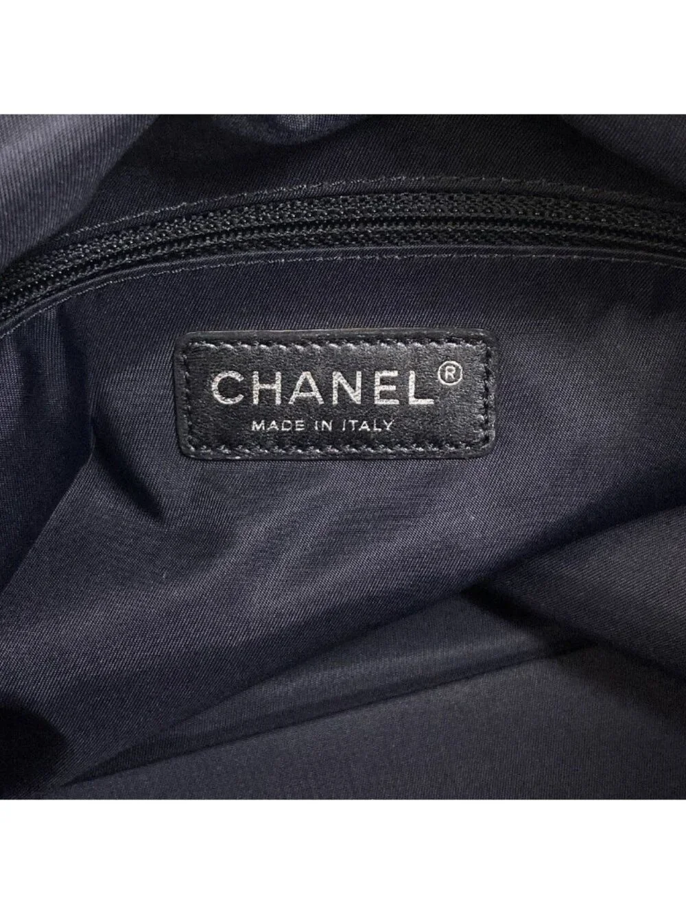 Chanel Paris Biarritz Tote PM Silver